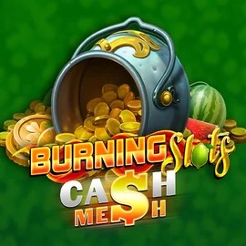 Burning Slots Cash Mesh game by BF Games – logo hosted on Winspirit Casino