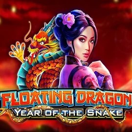 Floating Dragon Year of the Snake logo by Pragmatic Play Winspirit Casino