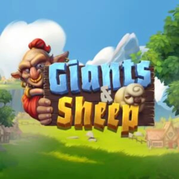 Giants and Sheep slot logo by Relax Gaming at Winspirit CasinoGiants and Sheep