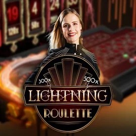 Official Live Casino logo: Lightning Roulette by Evolution at Winspirit Casino