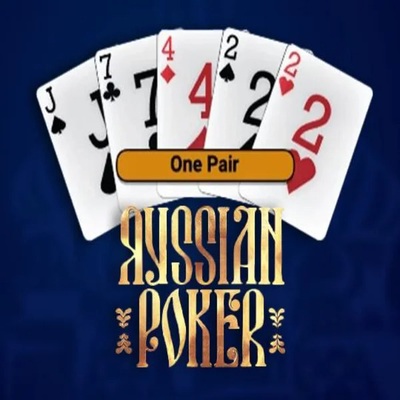 Russian Poker game by OneTouch Games – logo hosted on Winspirit Casino